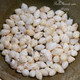 100 Niihau Momi shells medium to large, off-white with yellow hues and some brown or dark waha markings, un-poked loose shell supply, Hawaiian shell supply, Momi shell jewelry DIY
