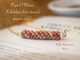 Authentic Niʻihau three-strand poepoe pendant necklace handcrafted with genuine Kahelelani shells in pink ʻĀkala Pua, green ʻŌmaʻomaʻo, and natural Keʻokeʻo tones, 18 1/4" overall length.