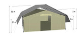 HIGH PERFORMANCE TENT 72 MQ - MWW