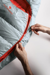 SLEEPINGBAG LIGHTEC -1° C DOWN Long - grigio