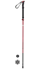 BASTONCINI TREKKING SPANTIK - rosso