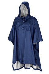 PONCHO TODOMODO RIPSTOP  L/XL - blu