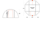 TENT CAMPO BASE FIRST AID W.INNER TENT - LAA