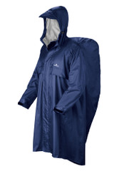PONCHO TREKKER RIPSTOP S/M - blu