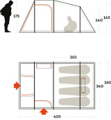 METEORA 4  TENT - NMM