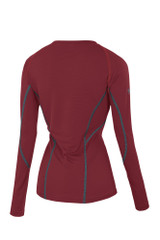 WEISSHORN T-SHIRT WOMAN - bordeaux