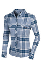 HORUN SHIRT WOMAN - misty blue