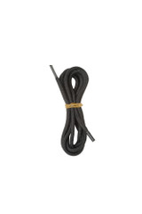 CORDINO 3MM-130CM NERO CON TERMINALE