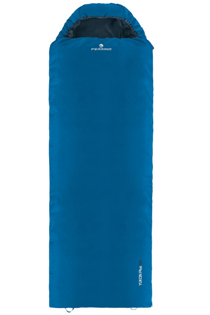 SLEEPINGBAG YUKON PLUS SQ - Blu Zip Sinistra