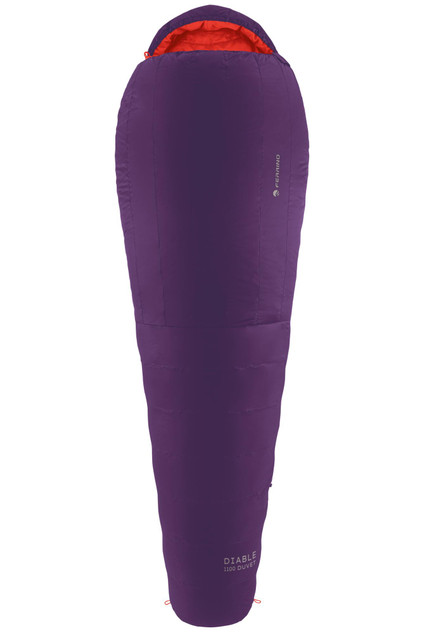 SACCO DIABLE 1100 DUVET RDS DOWN - purple