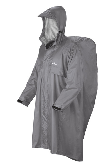 PONCHO TREKKER RIPSTOP L/XL - Grigio chiaro