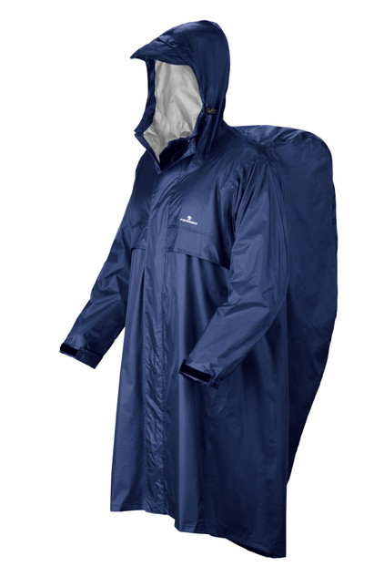 PONCHO TREKKER RIPSTOP S/M - blu