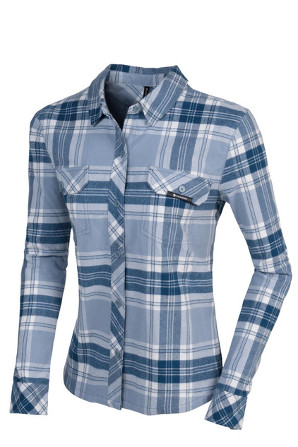 HORUN SHIRT WOMAN - misty blue