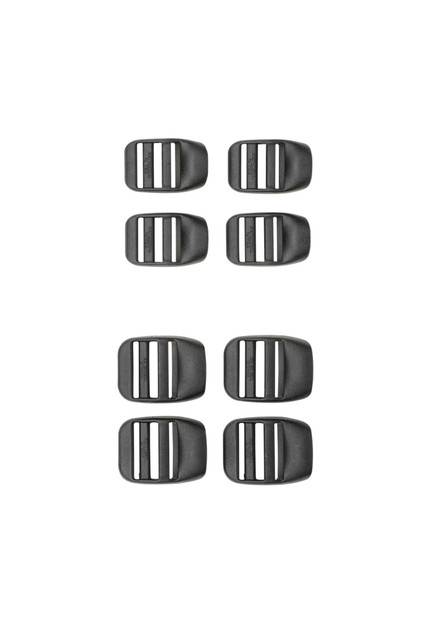 FIBBIA PASSANTE 3 LUCI 25MM (4 PZ)