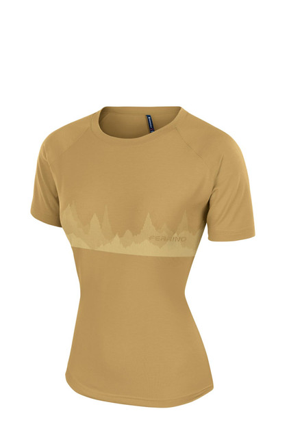 CORUEL T-SHIRT  WOMAN - mostarda