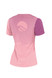 VAAL T-SHIRT  WOMAN TG M coral blue - pink romance
