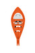 SNOWSHOES BABY FOX - arancio