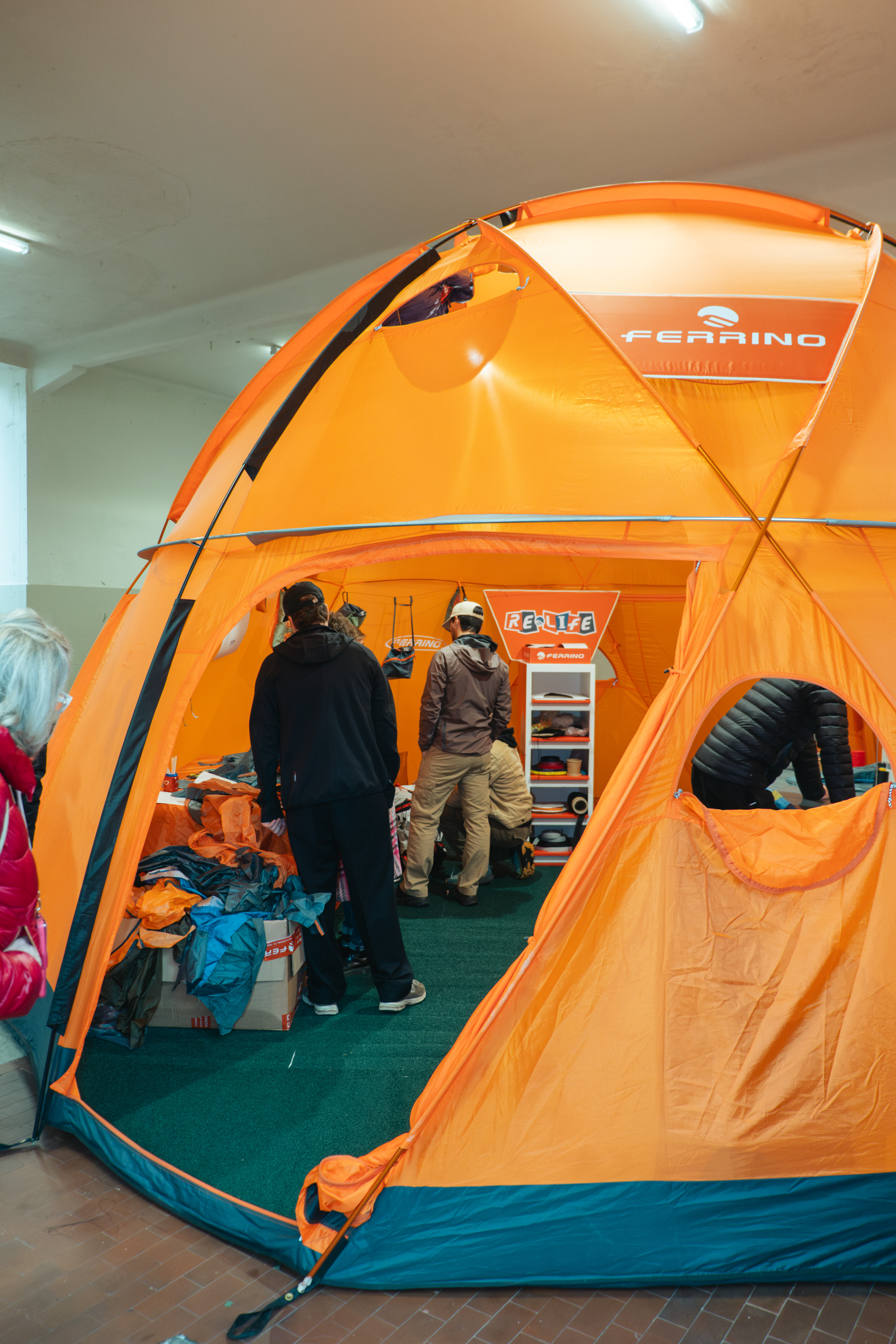 Upcycling at Ferrino