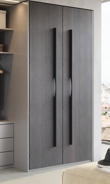 Wardrobe Handle 1600mm Long    Anthracite Grey