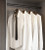 Interna Wardrobe Hanging Rail - Anthracite Grey  858mm