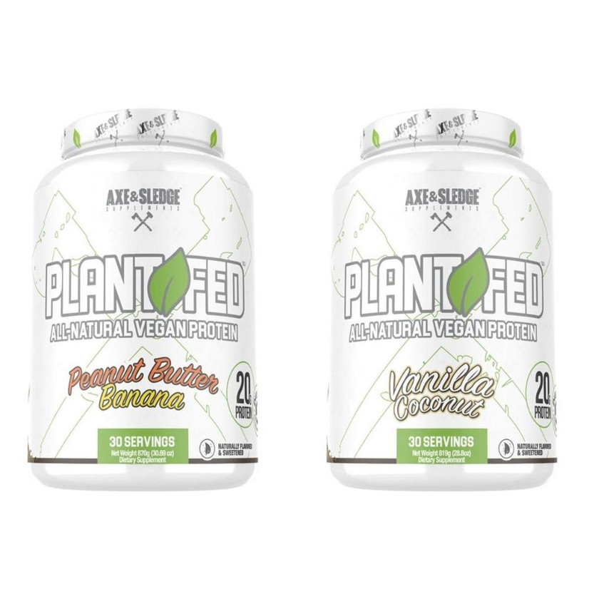 NEW Axe & Sledge Plant Fed Vegan Protein Powder My Supplement Store