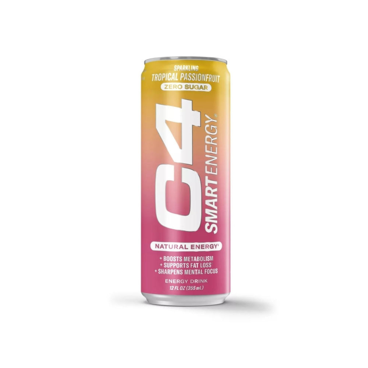 C4 Energy Drink, Zero Sugar, Peach Mango Nectar 16 fl oz, Shop