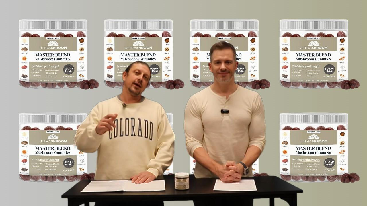 Ultra Shroom Master Blend Mushroom Gummies Taste Test and Review