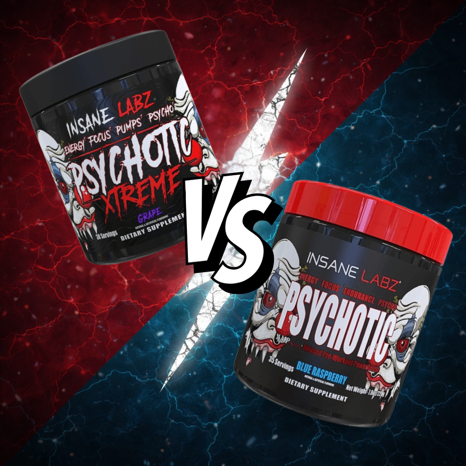 Insane Labz Psychotic Xtreme vs Psychotic