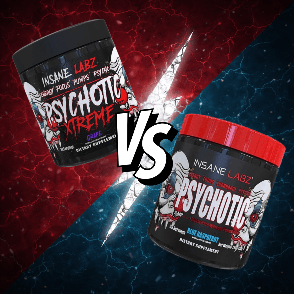 Insane Labz Psychotic Xtreme vs Psychotic