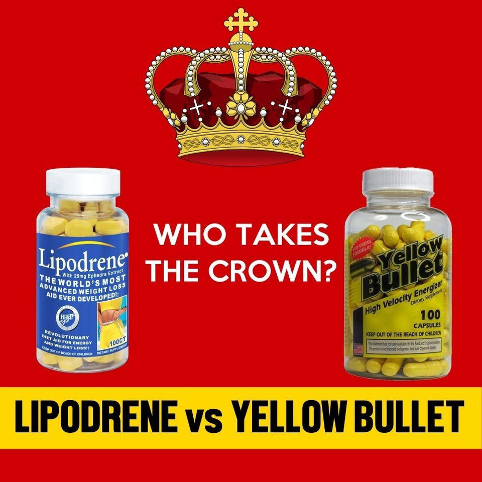Yellow Bullet vs. Lipodrene The Battle of the Fat Burners