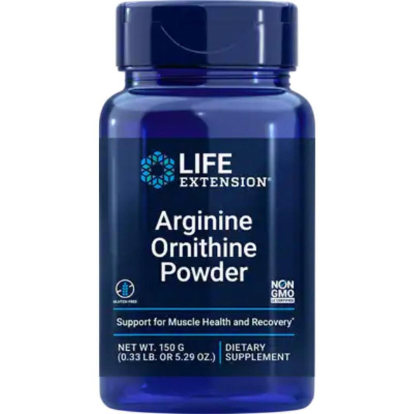  Life Extension Arginine Ornithine 150 grams 