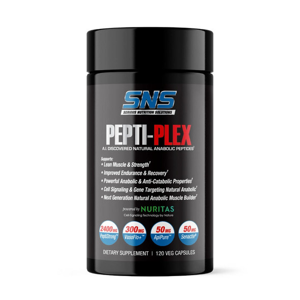  Serious Nutrition Solutions Pepti-Plex 120 Veg Caps 