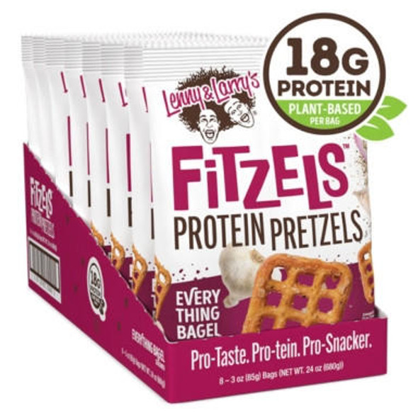  Lenny & Larry's Fitzels Pretzels 8/Box 