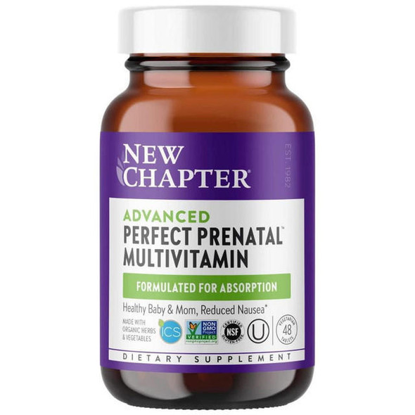  New Chapter Perfect Prenatal 48 Tablets 