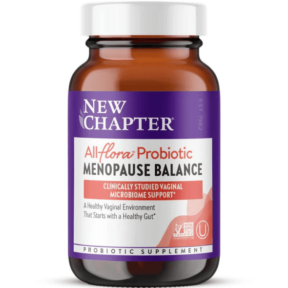  New Chapter All Flora Probiotic Menopause Balance 30 Capsules 