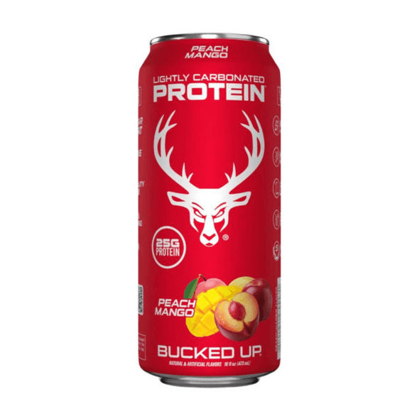 Bucked Up Peach Mango RTD Protein Drink Single Can Bucked Up Peach Mango RTD Protein Drink Single Can