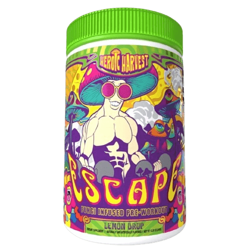  Heroic Harvest Escape Fungi Infused Preworkout 