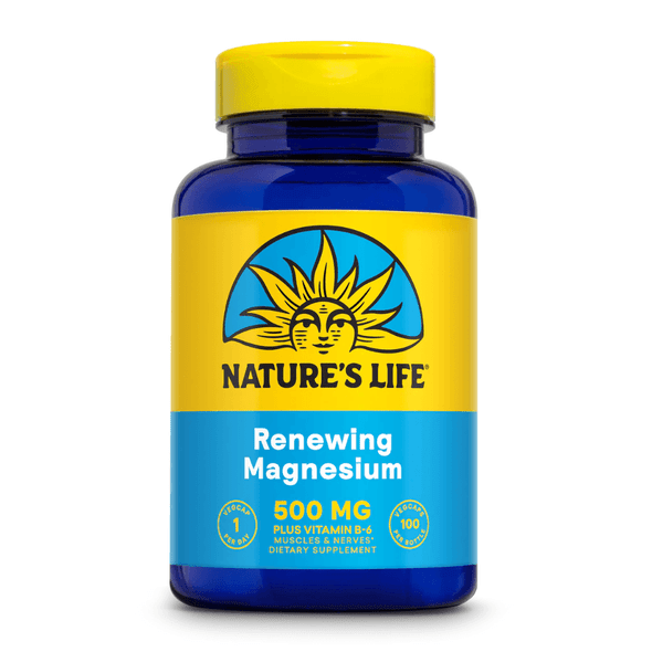 Natures Life Nature's Life Renewing Magnesium 500mg 100 Capsules 