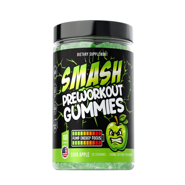  Smash Preworkout Gummies 