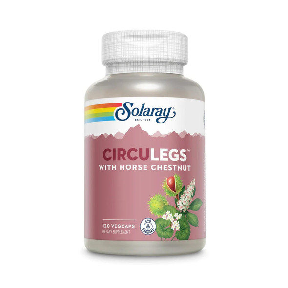  Solaray CircuLegs Horse Chestnut Special Formula 120 Capsules 