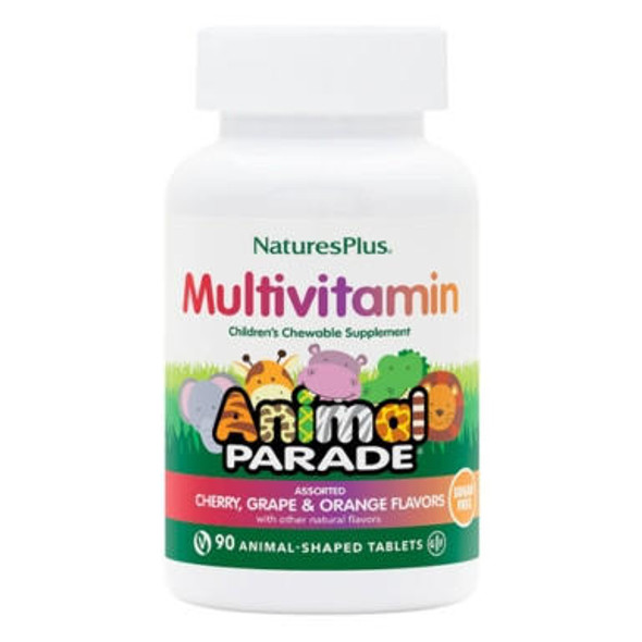  Nature's Plus Animal Parade (Kids Chewable Multi) Chr,Org,Grp 90 Tablets 