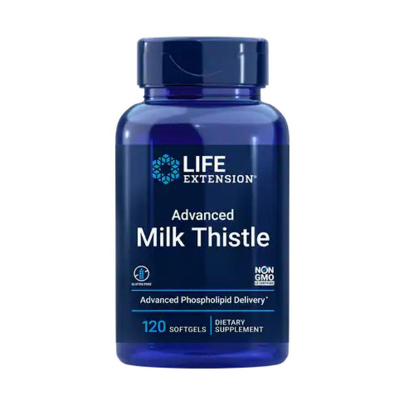  Life Extension European Milk Thistle 120 Soft Gels 