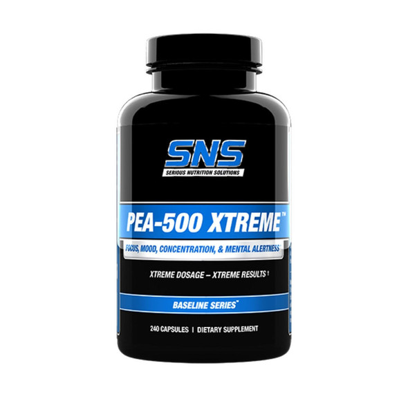  Serious Nutrition Solutions PEA-500 Xtreme 240 Capsules 