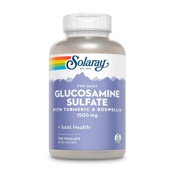  Solaray Glucosamine Sulfate 750mg 120 Capsules 