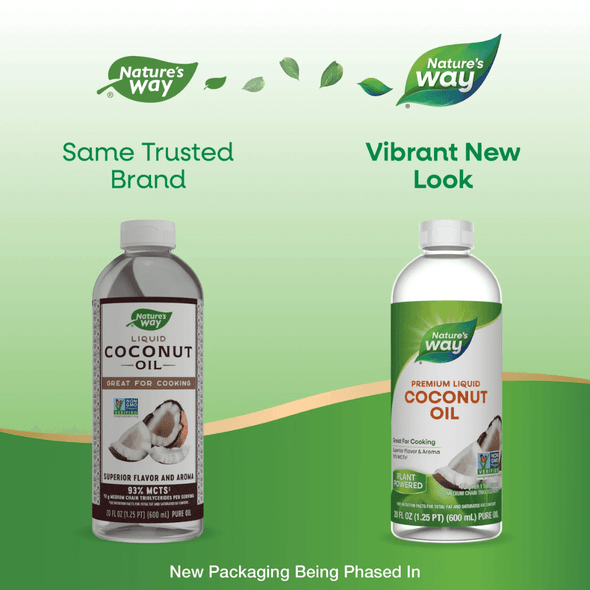 Nature's Way Liquid Coconut Oil 20 Oz Nature's Way Liquid Coconut Oil 20 Oz