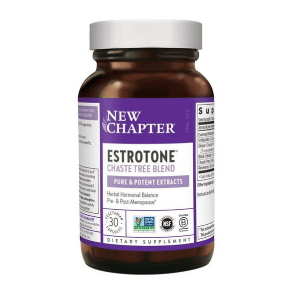  New Chapter Estrotone 30 Vege Capsules 
