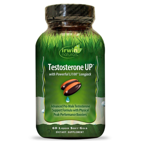  Irwin Naturals Testosterone UP 60 Gels 