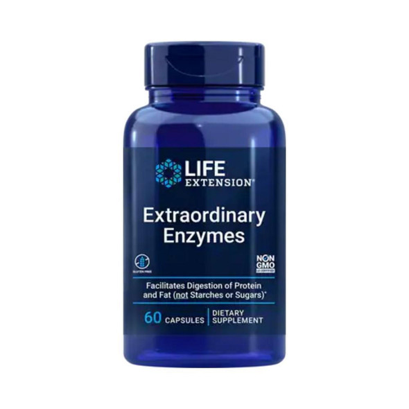  Life Extension Extraordinary Enzymes 60 Capsules 