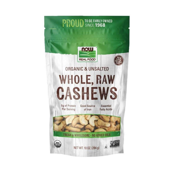  Now Foods Raw Cashews 10oz 