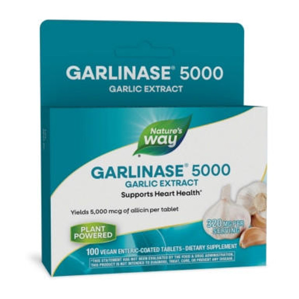  Nature's Way Garlinase 5000 100 Tablets 